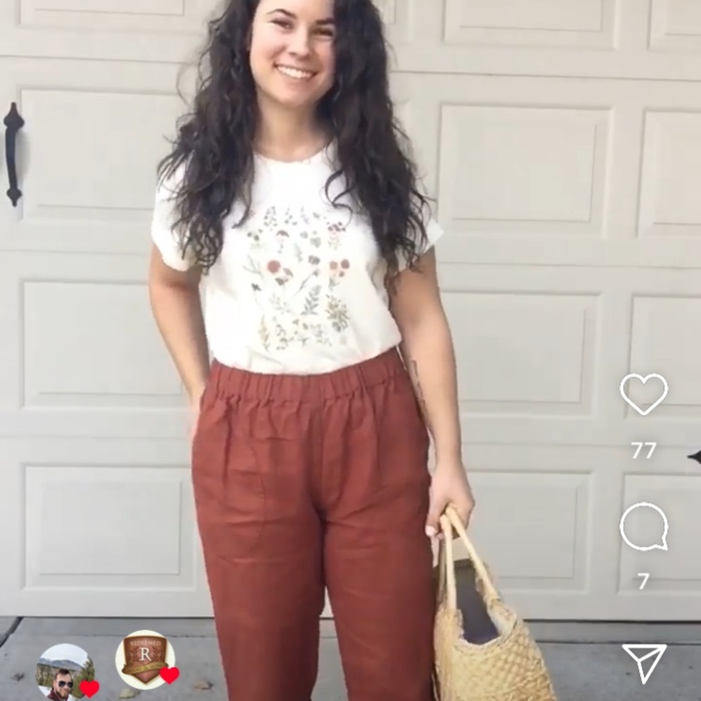 Rust Women's Pants
